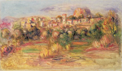 Cagnes, vers 1900